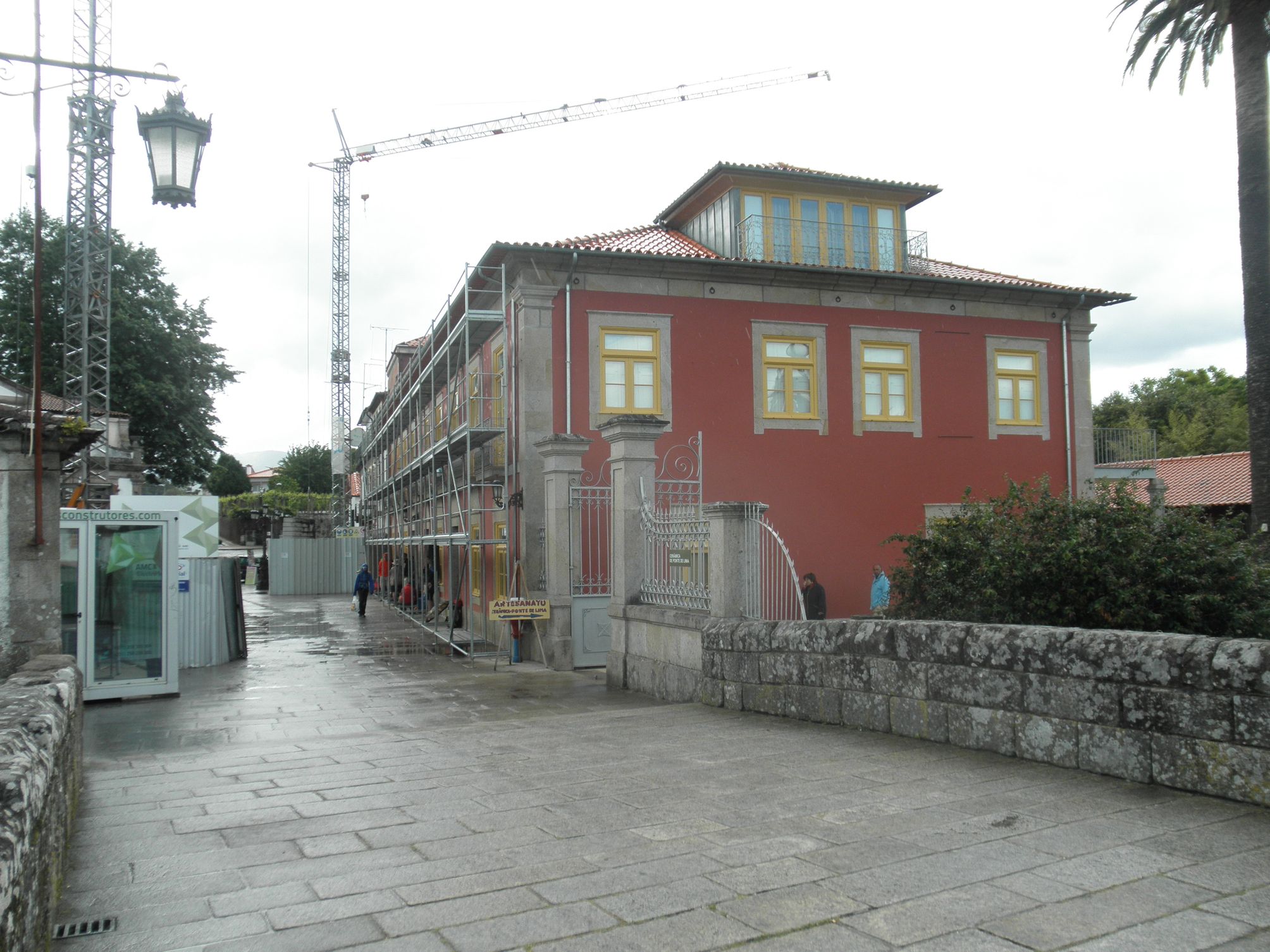 Ubytovna v Ponte de Lima je nově zrekonstruovaný starý palác