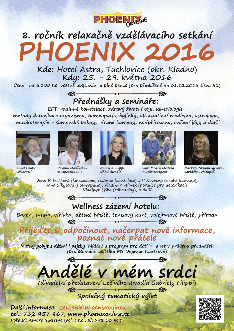 Plakát Setkání PHOENIX 2016